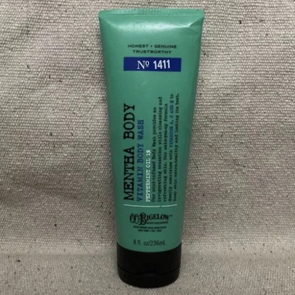 Bath & Body Works C.O. Bigelow Mentha Peppermint Vitamin Shower Body Wash 8 oz